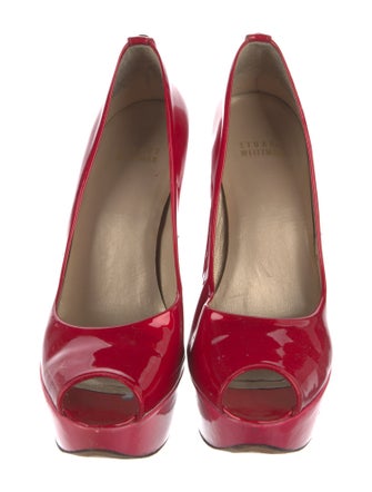 Stuart Weitzman Patent Leather Pumps