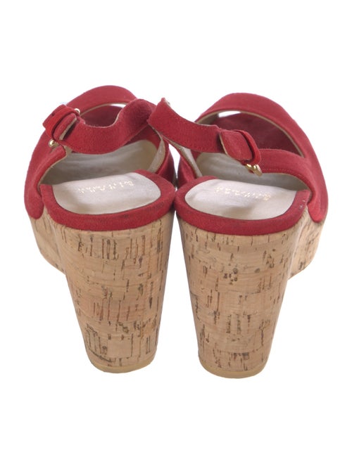 Stuart Weitzman Suede Slingback Pumps