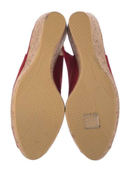 Stuart Weitzman Suede Slingback Pumps