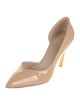 Stuart Weitzman Patent Leather D'Orsay Pumps