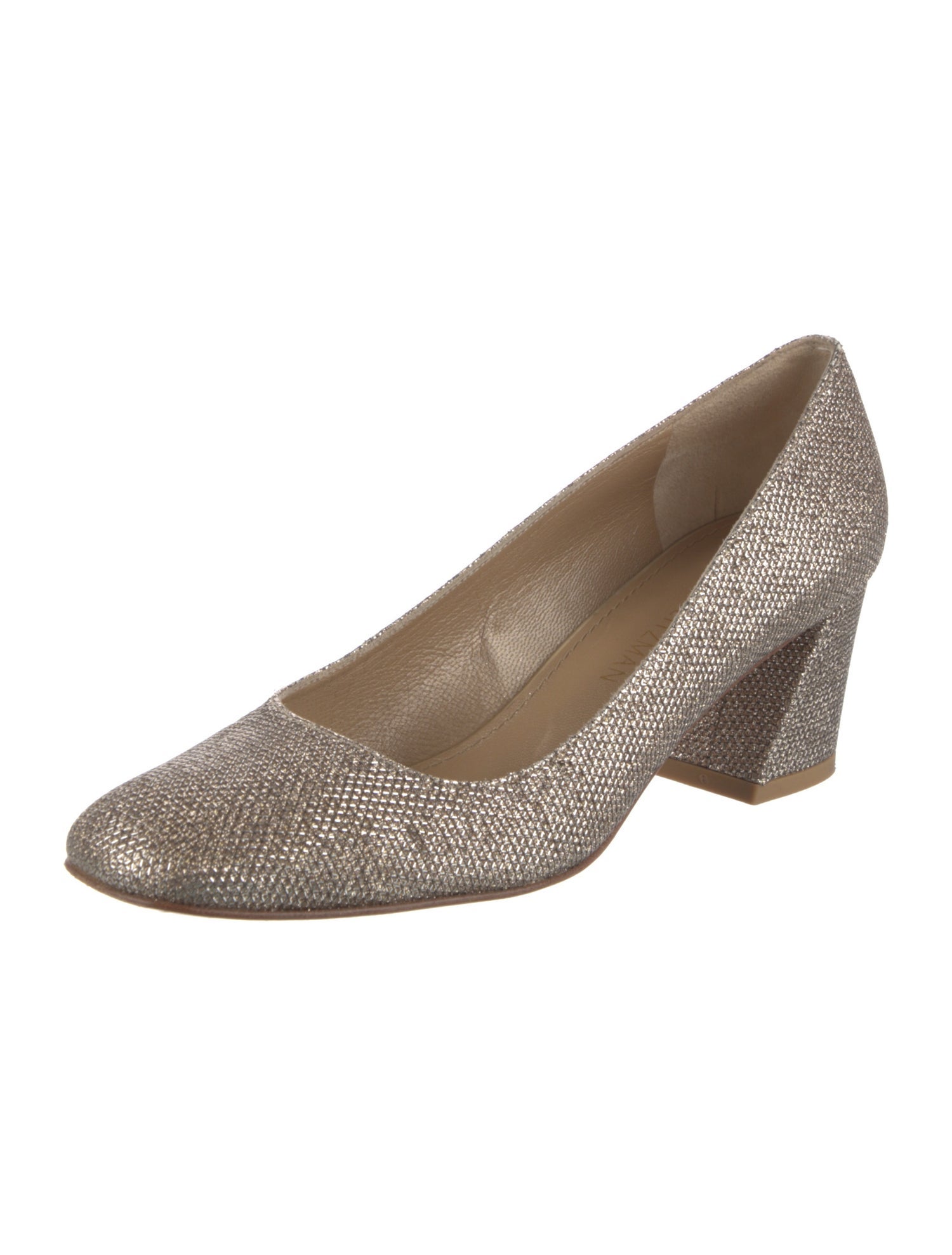Stuart Weitzman Glitter Pumps