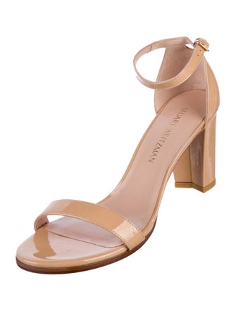 Stuart Weitzman Patent Leather Sandals