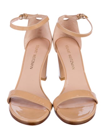 Stuart Weitzman Patent Leather Sandals