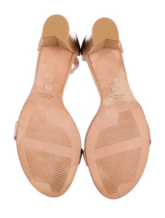 Stuart Weitzman Patent Leather Sandals