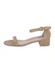 Stuart Weitzman Suede Sandals