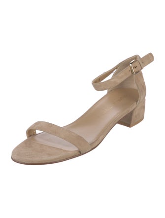Stuart Weitzman Suede Sandals