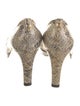 Stuart Weitzman Patent Leather Animal Print Pumps