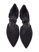 Stuart Weitzman Suede D'Orsay Flats