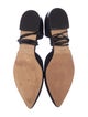 Stuart Weitzman Suede D'Orsay Flats