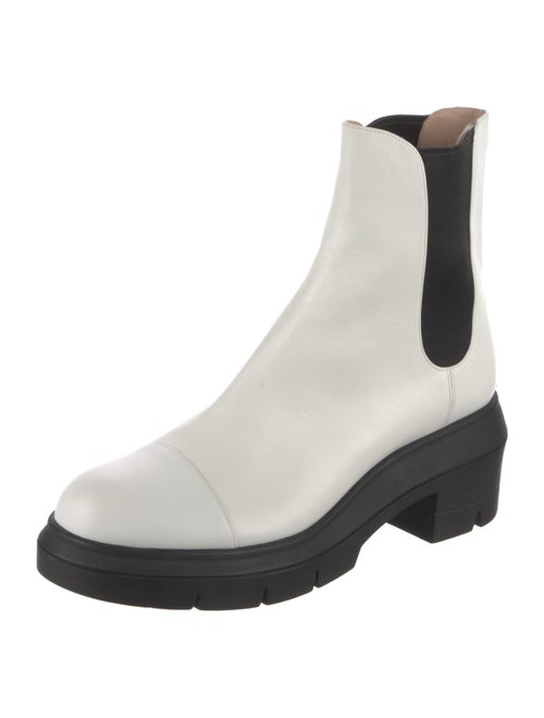 Stuart Weitzman Leather Chelsea Boots