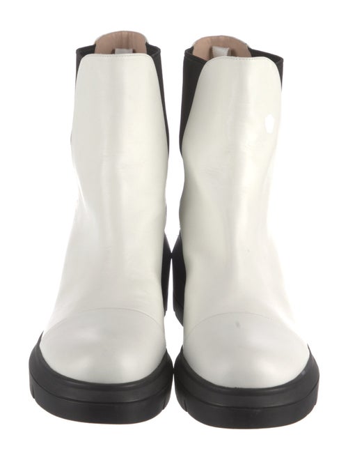 Stuart Weitzman Leather Chelsea Boots