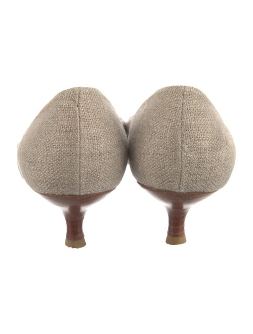 Stuart Weitzman Canvas Pumps