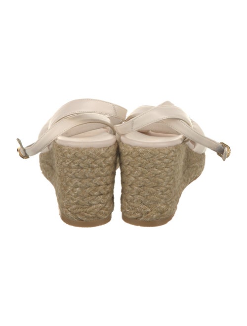 Stuart Weitzman Leather Espadrilles