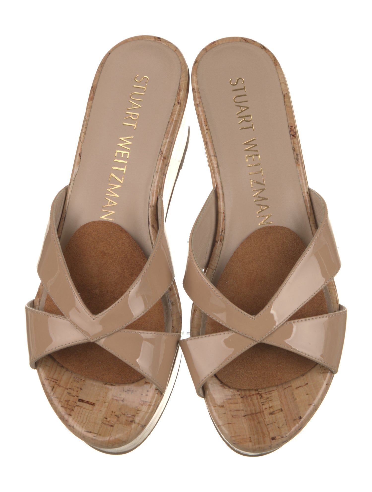 Stuart Weitzman Suede Mules