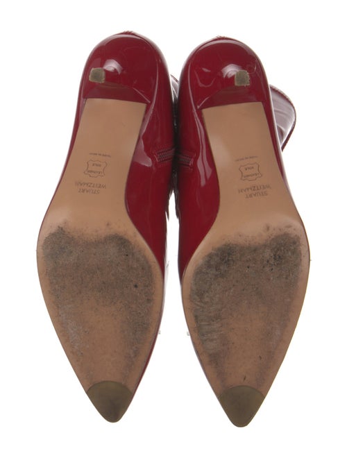 Stuart Weitzman Patent Leather Sock Boots