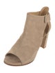 Stuart Weitzman Suede Cutout Accent Boots