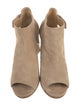 Stuart Weitzman Suede Cutout Accent Boots