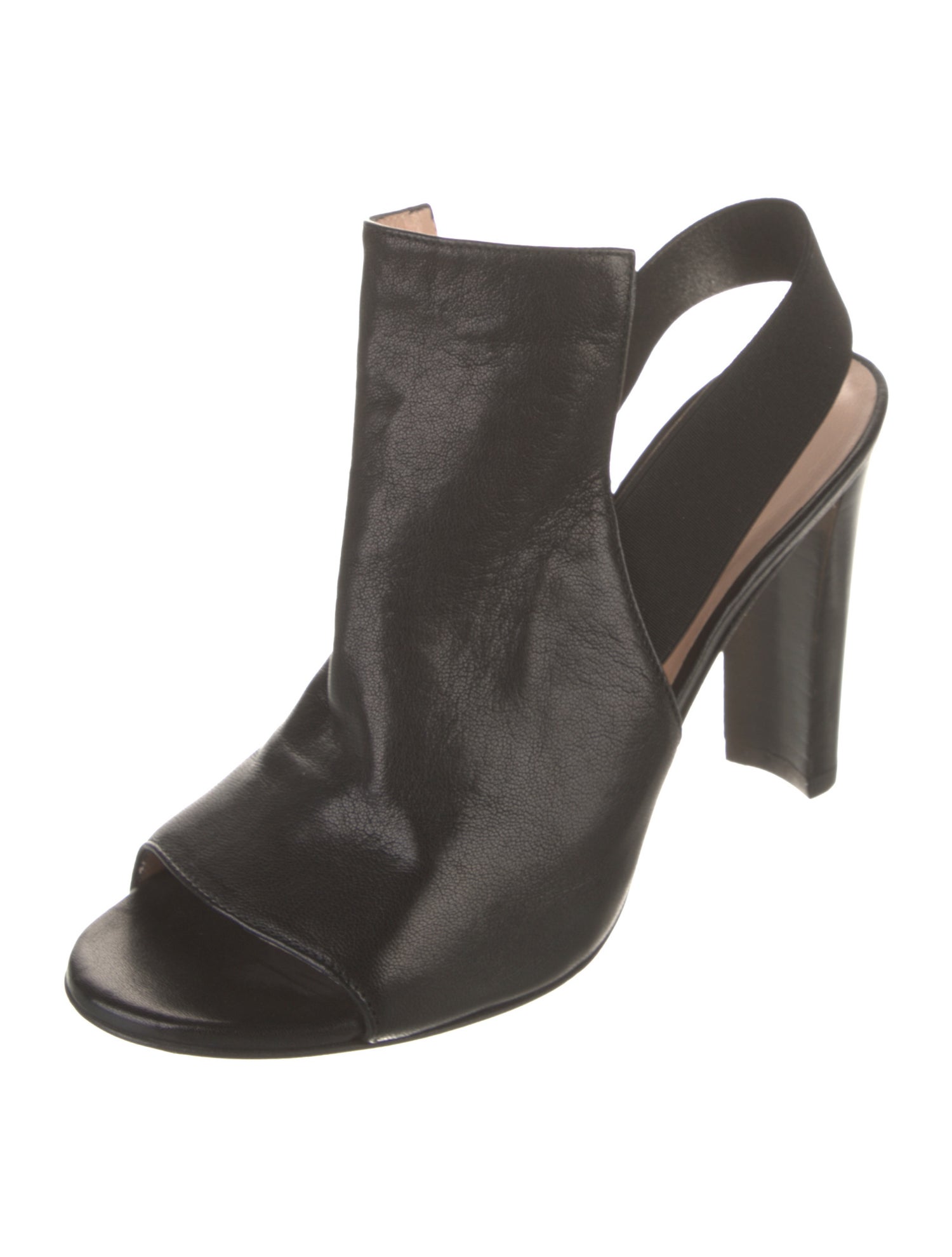 Stuart Weitzman Leather Slingback Sandals