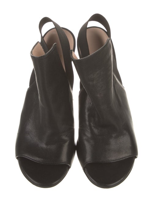 Stuart Weitzman Leather Slingback Sandals