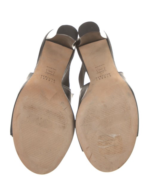 Stuart Weitzman Leather Slingback Sandals