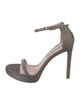 Stuart Weitzman Glitter Glitter Accents Sandals