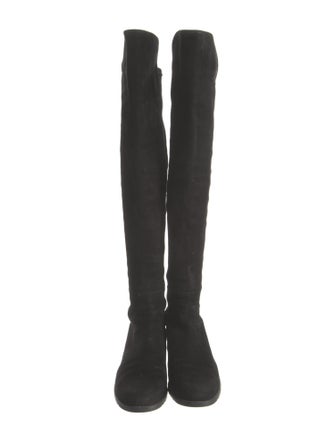 Stuart Weitzman Suede Riding Boots
