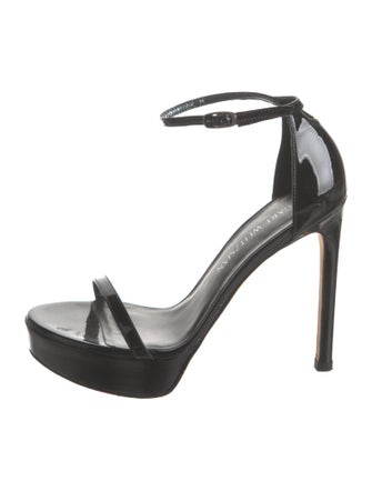 Stuart Weitzman Patent Leather Sandals