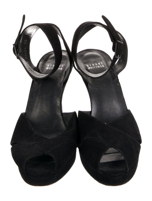 Stuart Weitzman Suede Slingback Pumps