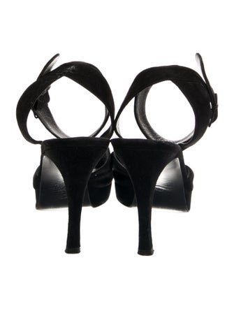 Stuart Weitzman Suede Slingback Pumps