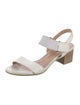 Stuart Weitzman Leather Slingback Sandals
