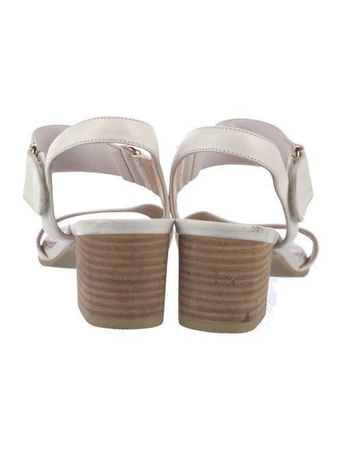 Stuart Weitzman Leather Slingback Sandals