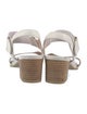 Stuart Weitzman Leather Slingback Sandals