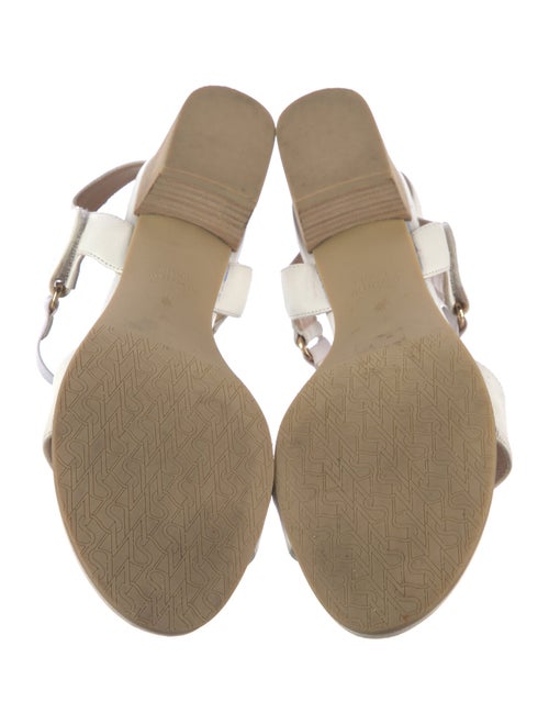 Stuart Weitzman Leather Slingback Sandals