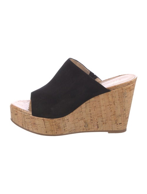 Stuart Weitzman Suede Mules