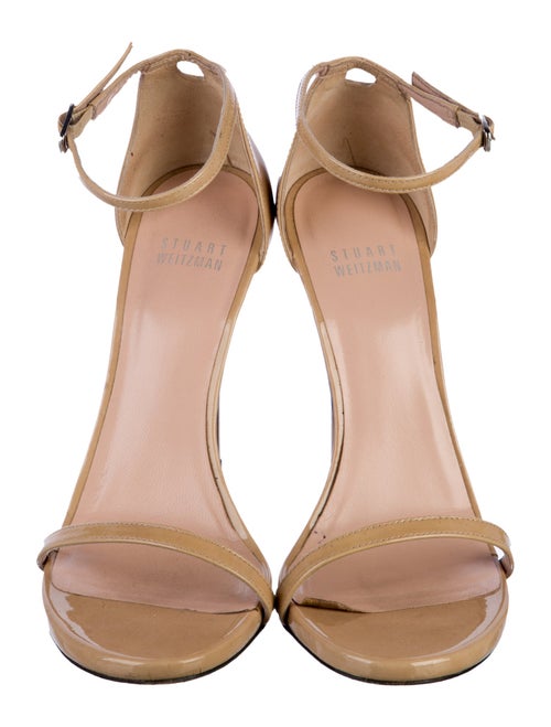 Stuart Weitzman Patent Leather Sandals
