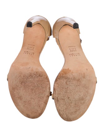 Stuart Weitzman Patent Leather Sandals