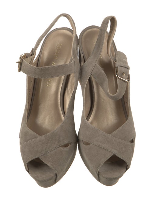 Stuart Weitzman Suede Espadrilles