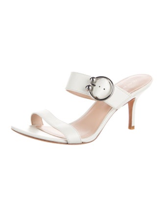 Stuart Weitzman Leather Slides