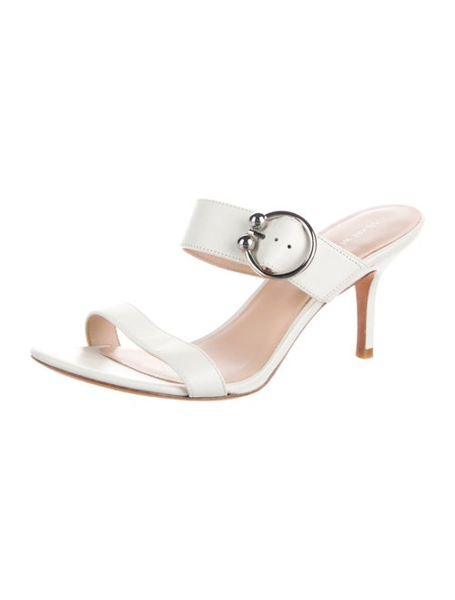 Stuart Weitzman Leather Slides