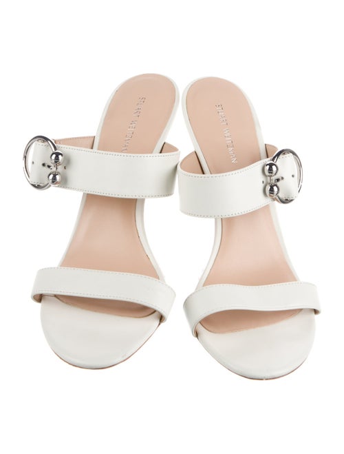 Stuart Weitzman Leather Slides