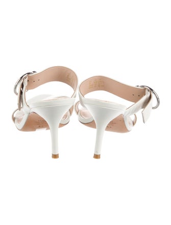 Stuart Weitzman Leather Slides