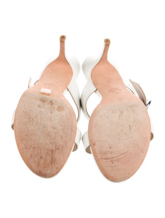 Stuart Weitzman Leather Slides