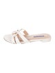 Stuart Weitzman Leather Slides