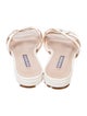 Stuart Weitzman Leather Slides