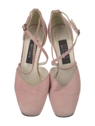 Stuart Weitzman Satin D'Orsay Pumps