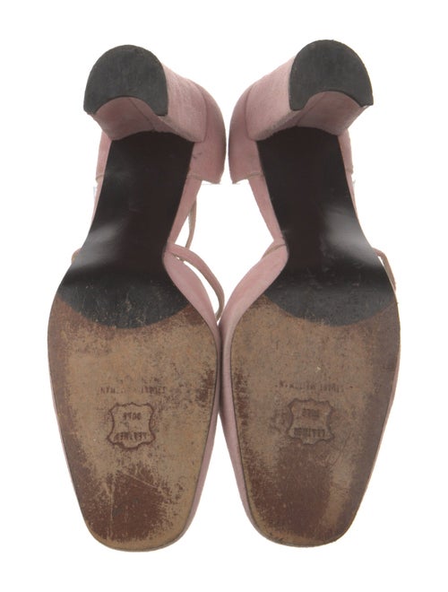 Stuart Weitzman Satin D'Orsay Pumps