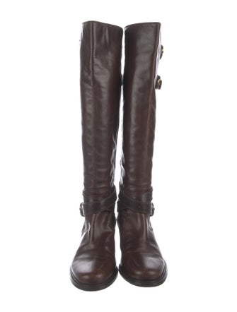 Stuart Weitzman Leather Riding Boots