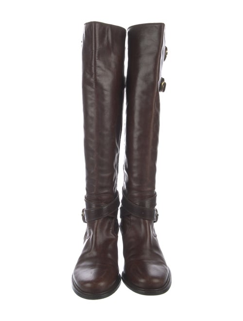 Stuart Weitzman Leather Riding Boots