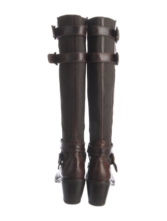 Stuart Weitzman Leather Riding Boots