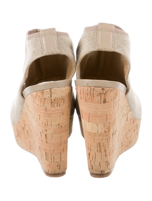 Stuart Weitzman Canvas Slingback Sandals